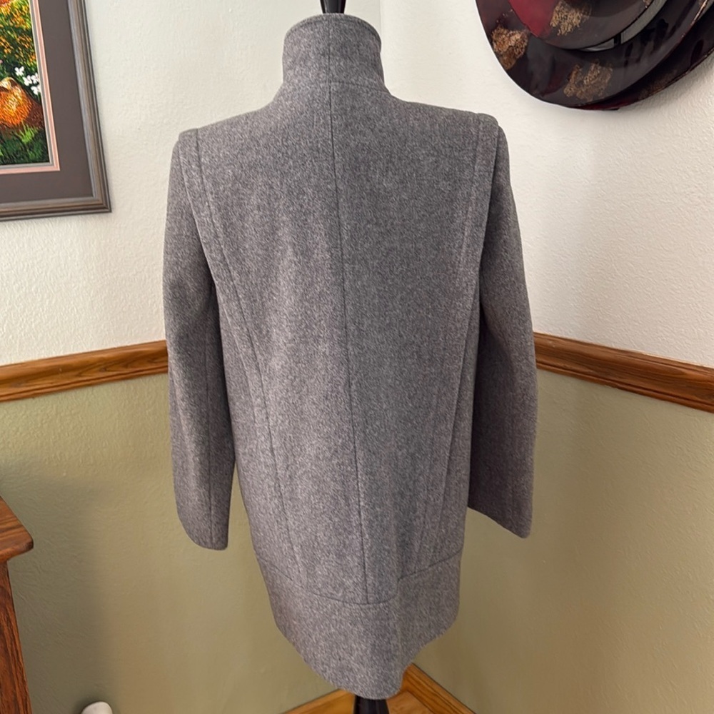 Vintage Fashionbilt Gray Wool Coat size 8 - Picture 5 of 13